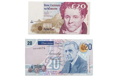 Lot 440 - A COLLECTION OF FIVE LAVERY NOTES, £10 to £1...