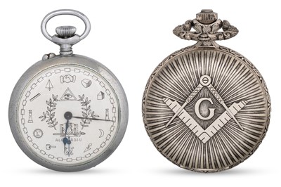 Lot 431 - TWO MODERN POCKET WATCHES, case dimension 50...