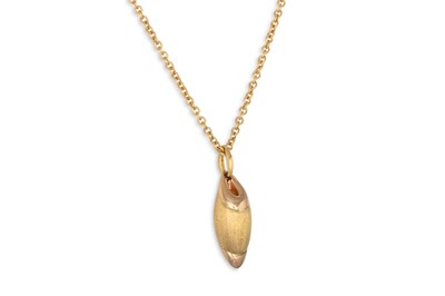 Lot 194 - AN 18CT GOLD CHIMENTO 'VERVE' NECKLACE PENDANT,...