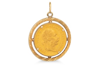 Lot 112 - A 1915 DUCAT AUSTRO HUNGARIAN GOLD COIN, 3.5 g....