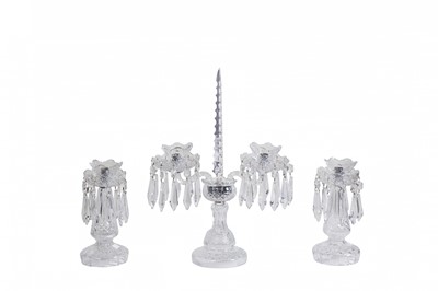 Lot 190 - A MODERN WATERFORD GLASS 3 PIECE...