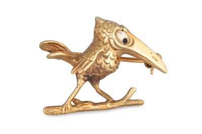 Lot 85 - A VINTAGE NOVELTY BROOCH, in the form of a...