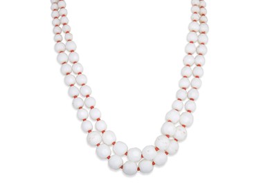 Lot 45 - AN 'ORIGINAL ROBERT' VINTAGE FAUX CORAL AND...