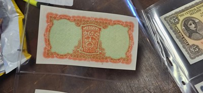 Lot 417 - A LADY LAVERY SET OF 6 IRISH BANKNOTES, ABOUT...