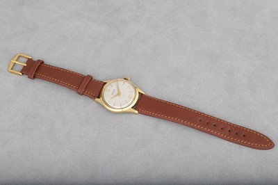 Lot 182 - AN EXACTUS WRISTWATCH, arabic and baton...
