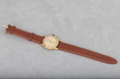 Lot 183 - A 'ROAMER' WRISTWATCH, with subdial, arabic...