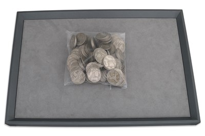 Lot 385 - A COLLECTION OF IRISH 75% SILVER COINS, 84 x...