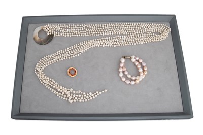 Lot 69 - A COLLECTION OF CULTURED PEARL JEWELLERY, and...