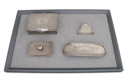 Lot 430 - AN IMPRESSIVE ANTIQUE USA SILVER (STERLING)...
