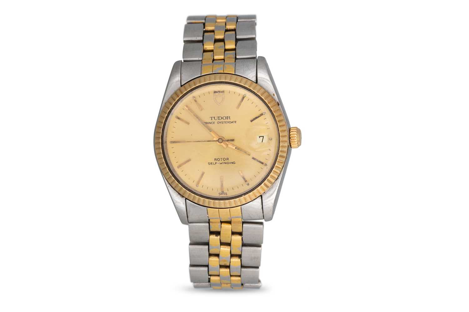 Lot 346 - A VINTAGE TUDOR PRINCE OYSTERDATE WRISTWATCH,...