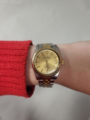 Lot 346 - A VINTAGE TUDOR PRINCE OYSTERDATE WRISTWATCH,...