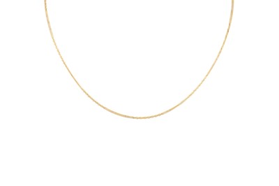 Lot 150 - A 22CT GOLD NECKLACE, 3.5 g.