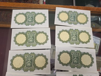 Lot 450 - 11 LADY LAVERY IRISH £1 BANKNOTES: runs 1963 x...