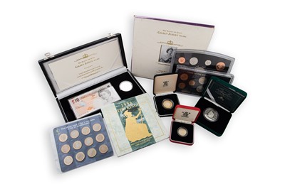 Lot 397 - A PAIR OF 1952-2002 JUBILEE QEII £5 & £10...