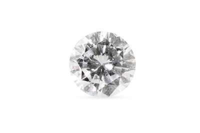 Lot 314 - AN UNMOUNTED BRILLIANT CUT DIAMOND, in a HRD...