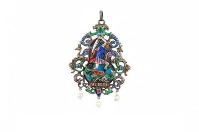 Lot 13 - A 19TH CENTURY RENAISSANCE REVIVAL AUSTRO -...