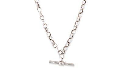 Lot 50 - A VINTAGE SILVER DOUBLE ALBERT BELCHER LINK...