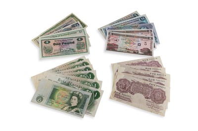 Lot 471 - 13 ASSORTED ENGLISH BANKNOTES, to include 6...
