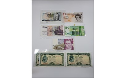 Lot 478 - A COLLECTION OF 8 IRISH, Bank of England,...