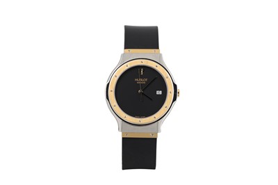Lot 454 - A GENT'S HUBLOT CLASSIC FUNCTION AUTOMATIC...