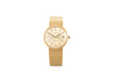 Lot 394 - A GENT'S VINTAGE ROTARY AUTOMATIC WRISTWATCH,...
