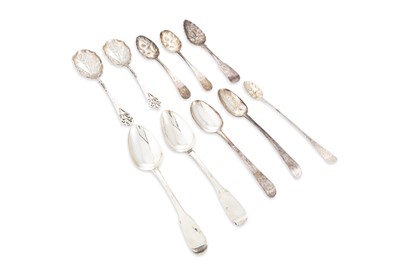 Lot 584 - A LARGE COLLECTION OF ANTIQUE & LATER STERLING...