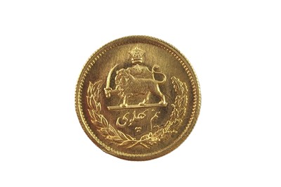 Lot 507 - A 1977 IRAN 1 PAHLAUI GOLD COIN, 0.90 fine,...