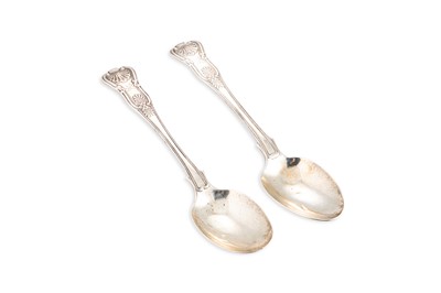 Lot 491 - A MATCHED PAIR OF 19TH CENTURY IRISH STERLING...