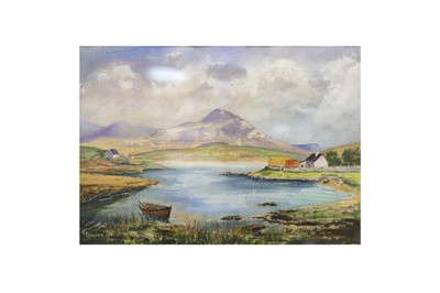 Lot 510 - E. DAVIES, 20TH CENTURY, 'PEACE CONNEMARA,...