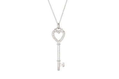 Lot 118 - A STERLING SILVER PENDANT, in the form of a...