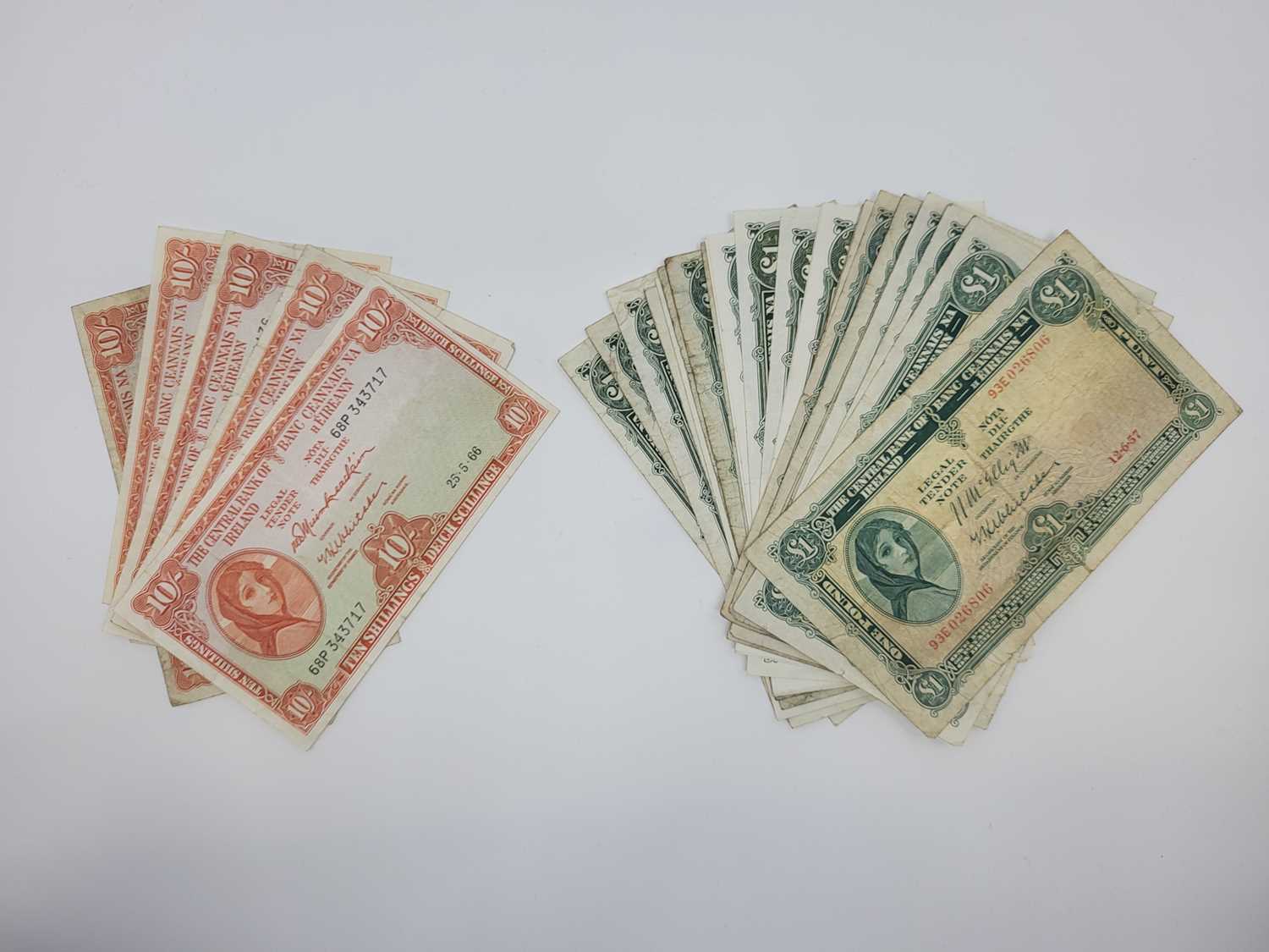 Lot 462 - THIRTY-ONE LADY LAVERY IRISH BANKNOTES,...