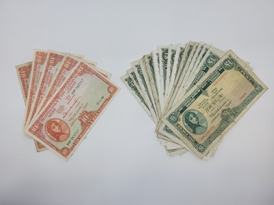 Lot 462 - THIRTY-ONE LADY LAVERY IRISH BANKNOTES,...