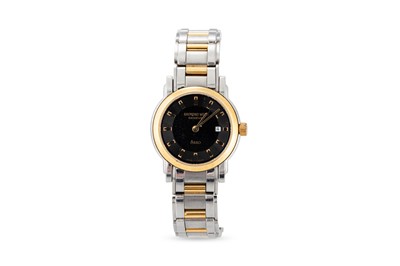 Lot 426 - A LADY'S BI-METAL RAYMOND WEIL WRISTWATCH,...