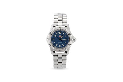 Lot 428 - A LADY'S TAG HEUER WRISTWATCH, stainless steel...