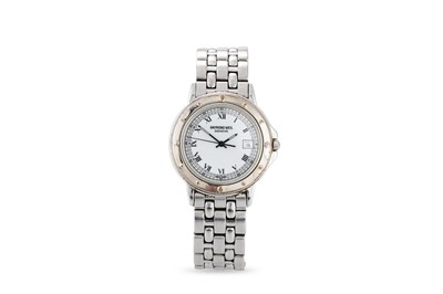 Lot 432 - A GENT'S RAYMOND WEIL WRISTWATCH, stainless...