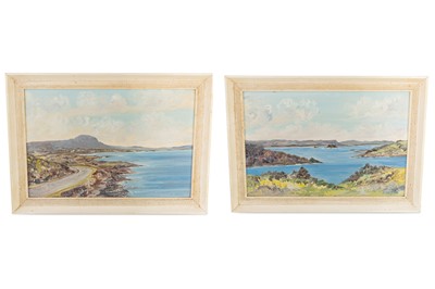 Lot 541 - A PAIR OF E.BRYCE PAINTINGS (Irish) Mulroy, Co...