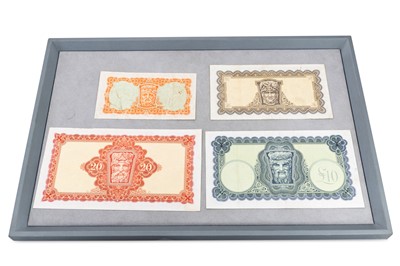 Lot 445 - A SET OF FOUR LADY LAVERY BANKNOTES, £20, £10,...