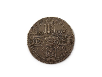 Lot 424 - A 1691 IRISH JAMES II TRIVMPHO COPPER CROWN VF,...