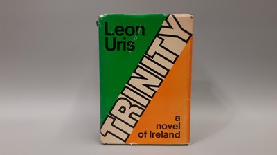 Lot 168 - A SIGNED HARDBACK COPY OF ‘TRINITY’ BY LEON...