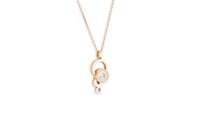 Lot 162 - AN 18CT GOLD CHOPARD "HAPPY BUBBLES" PENDANT,...