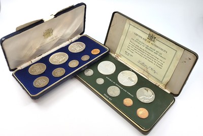 Lot 413 - A 1977 TRINIDAD & TOBAGO PROOF YEAR EIGHT COIN...