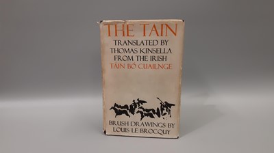 Lot 201 - A FIRST EDITION COPY OF 'THE TAIN AND LEGENDS...