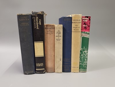 Lot 210 - A COLLECTION OF BOOKS OF RUSSIAN INTEREST, to...