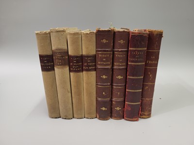 Lot 217 - A LARGE COLLECTION OF BOOKS OF FRENCH INTEREST,...