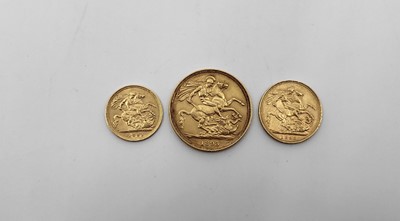 Lot 440 - A VICTORIAN GOLD DOUBLE SOVEREIGN, 1893, 16 g.,...