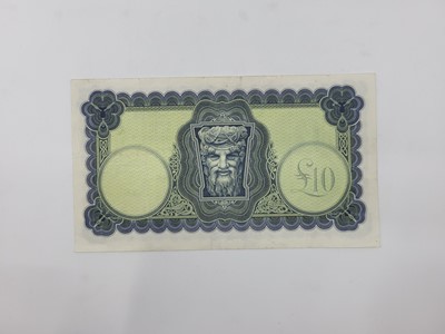 Lot 450 - A £10 LADY LAVERY IRISH BANKNOTE, 2.12.76,...