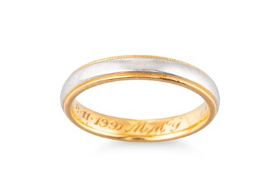 Lot 162 - A 22CT GOLD WEDDING BAND, size L
