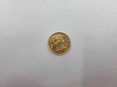 Lot 466 - AN 1887 GOLD DOUBLE SOVEREIGN ENGLISH COIN, 22...