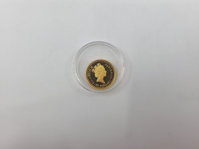 Lot 468 - A 1987 AUSTRALIAN GOLDEN NUGGET QUARTER OZ...