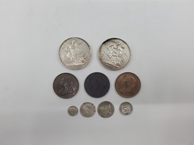 Lot 472 - A COLLECTION OF NINE ENGLISH SILVER COINS,...